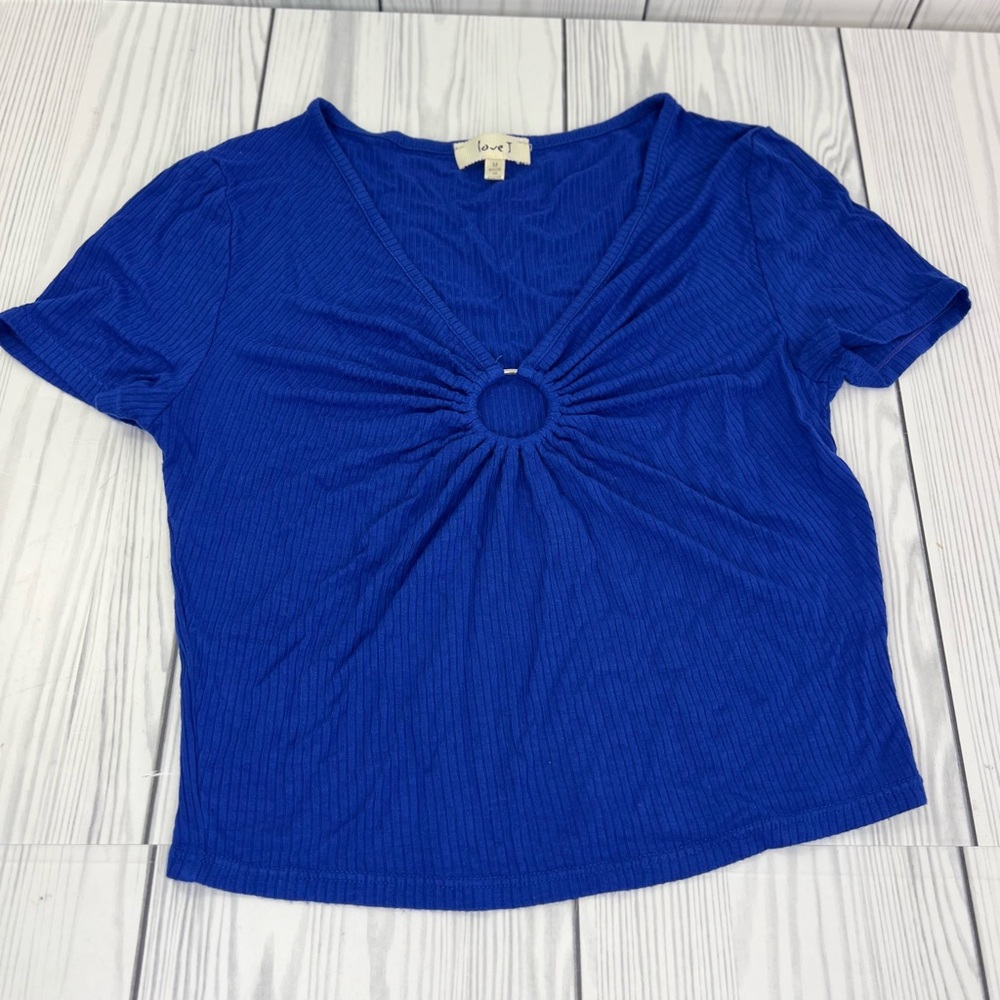 Love J Blue Top